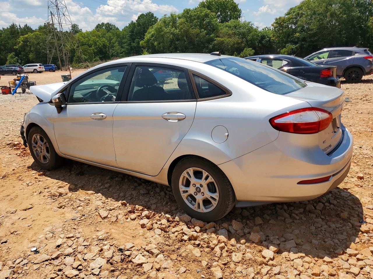 2014 Ford Fiesta Se Silver vin: 3FADP4BJXEM130999