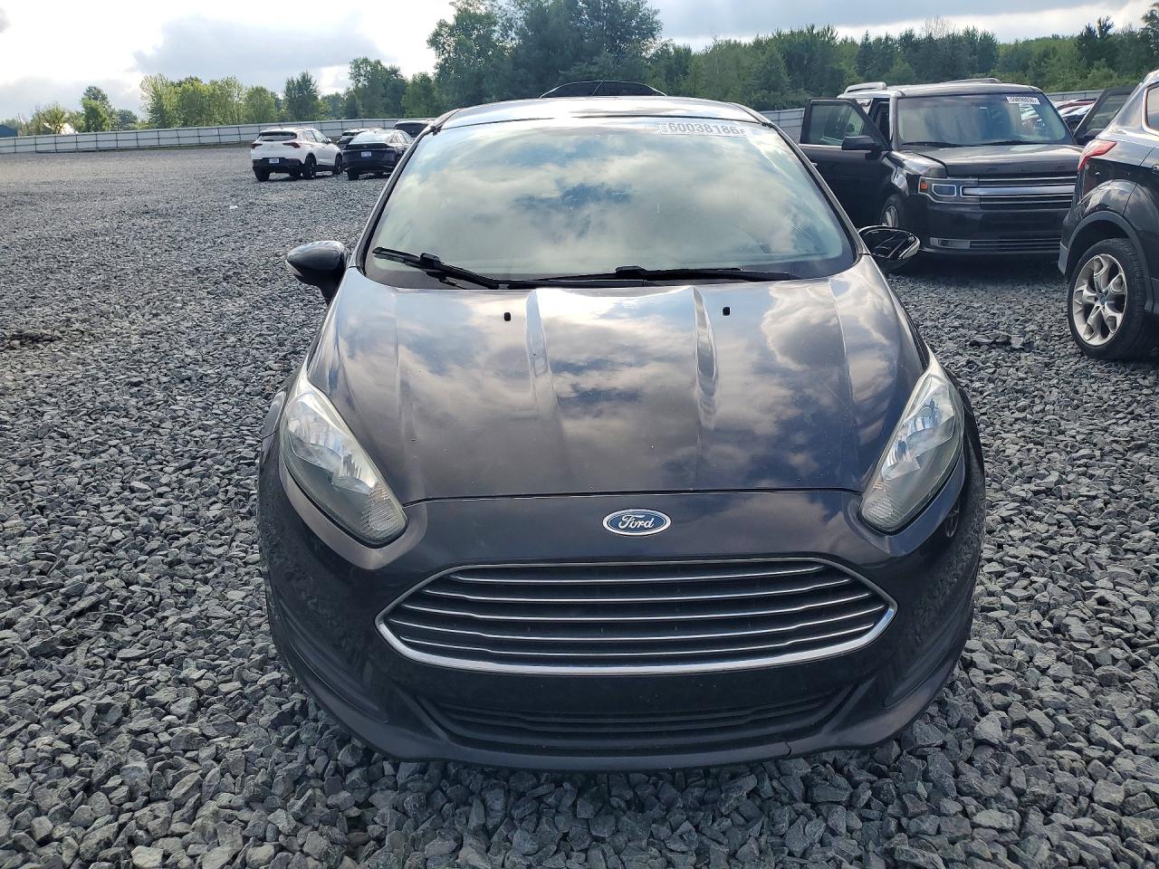 2014 Ford Fiesta Se Black vin: 3FADP4BJXEM136821