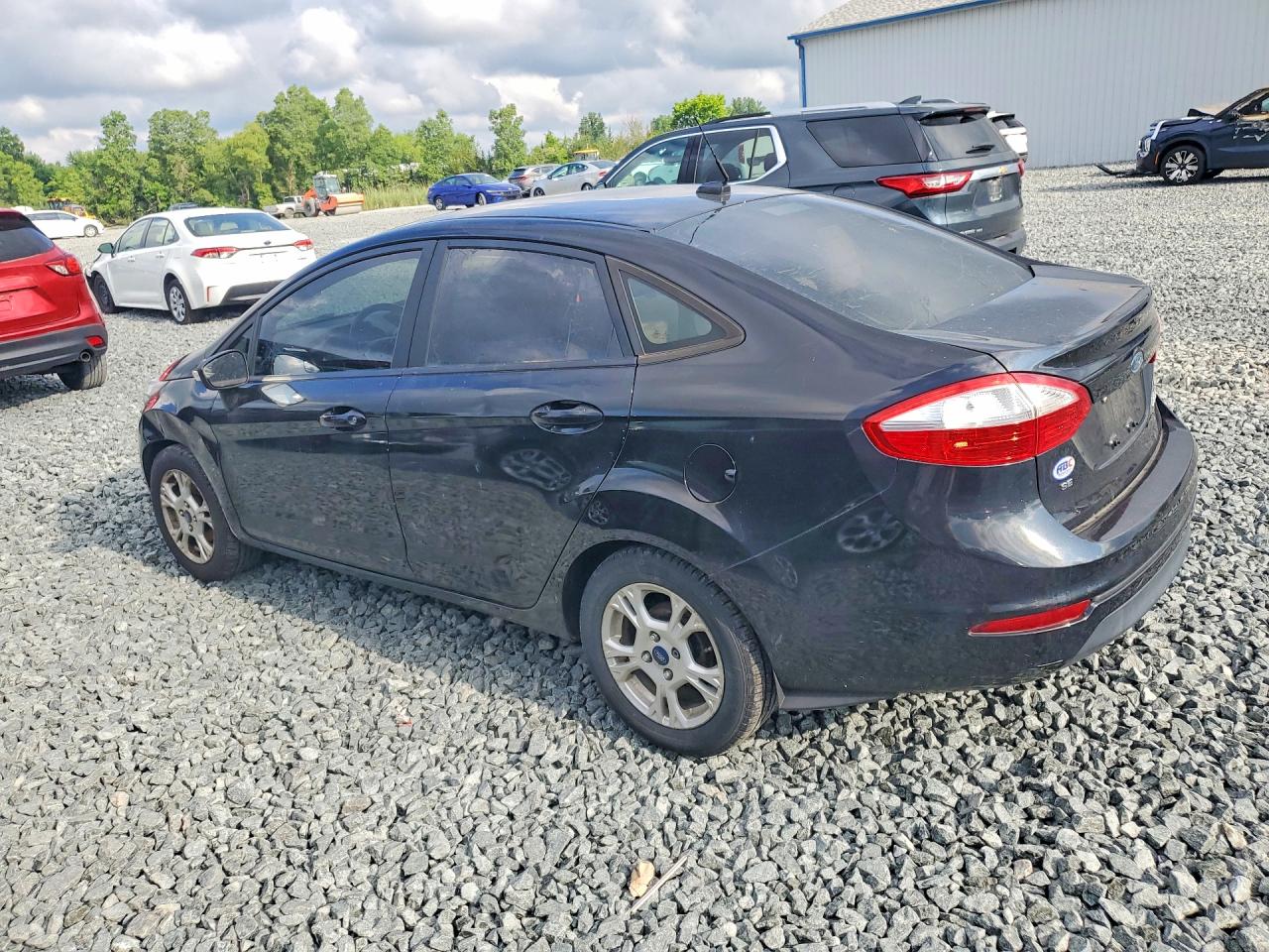 2014 Ford Fiesta Se Black vin: 3FADP4BJXEM136821