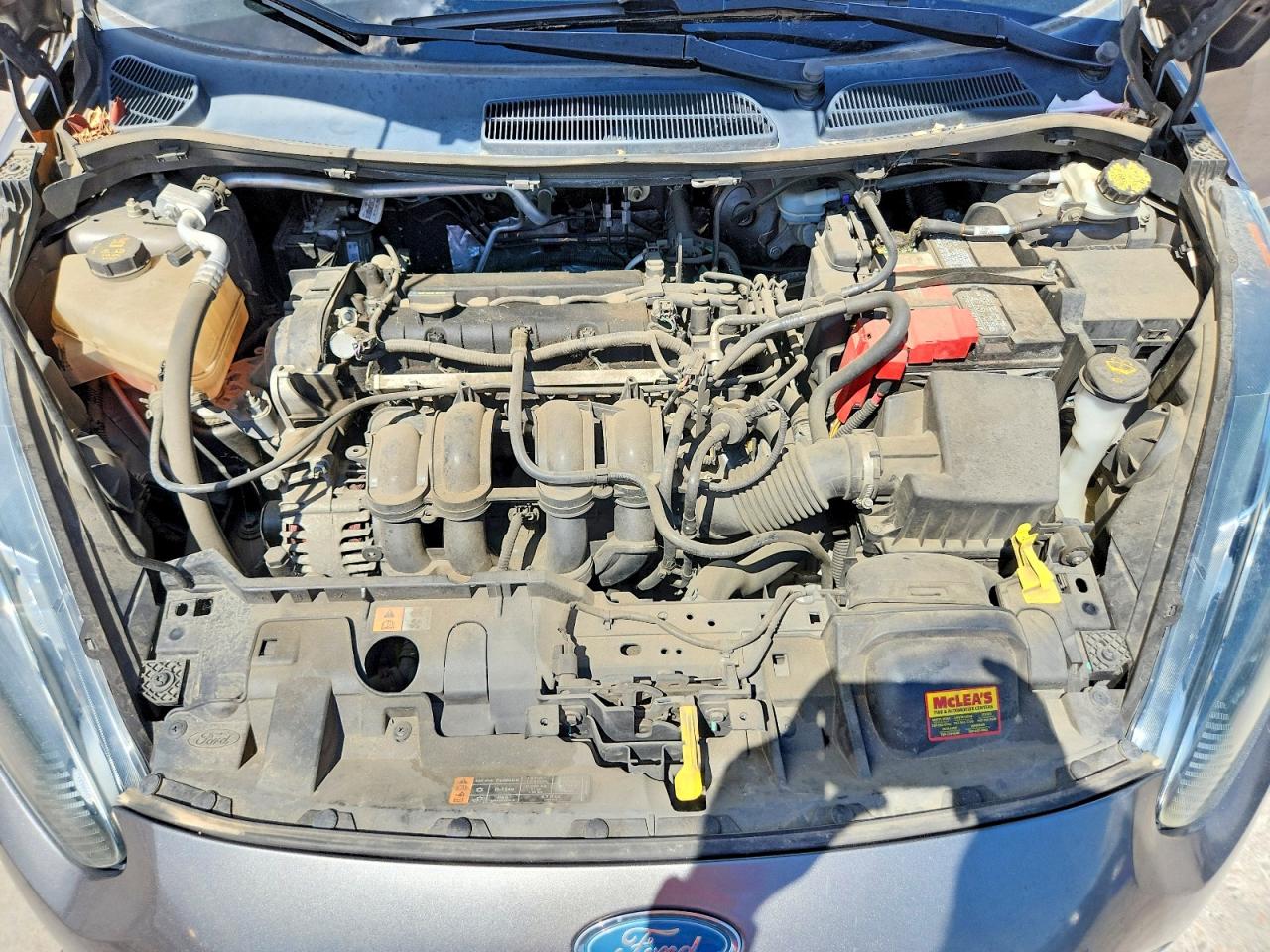 2014 Ford Fiesta Se Gray vin: 3FADP4BJXEM139766