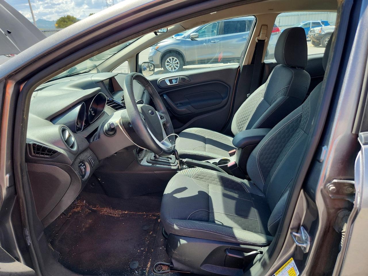 2014 Ford Fiesta Se Gray vin: 3FADP4BJXEM139766
