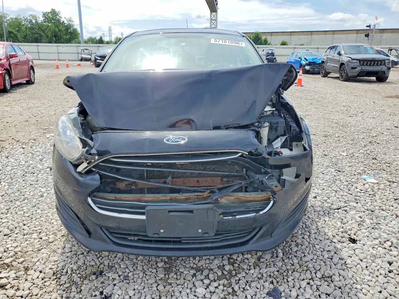 2014 Ford Fiesta Se Black vin: 3FADP4BJXEM145065