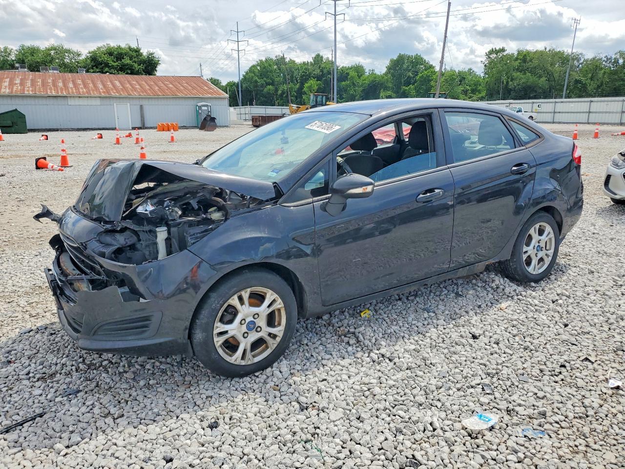 2014 Ford Fiesta Se Black vin: 3FADP4BJXEM145065