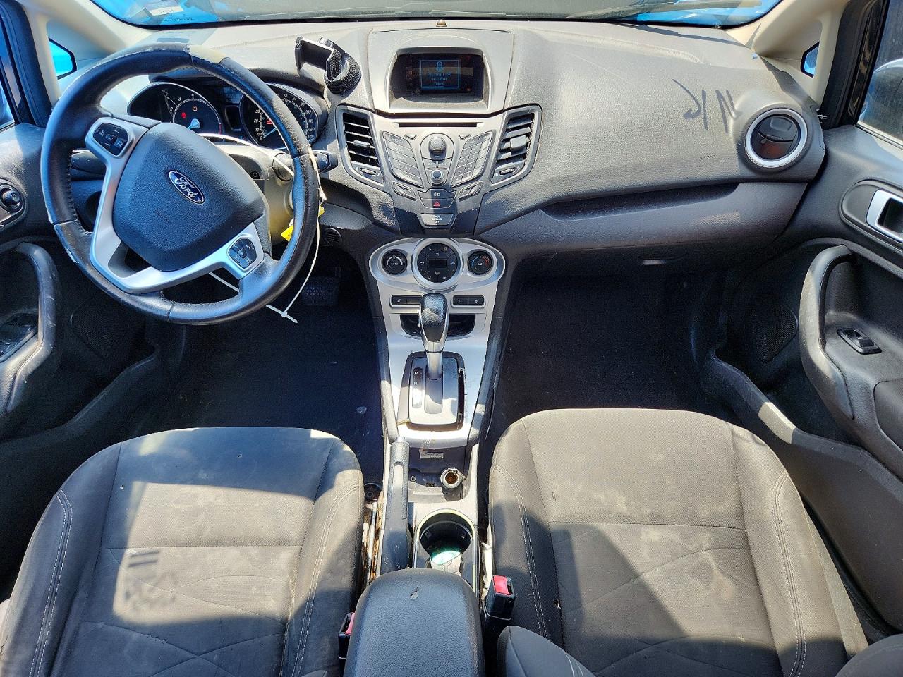 2014 Ford Fiesta Se Black vin: 3FADP4BJXEM145065