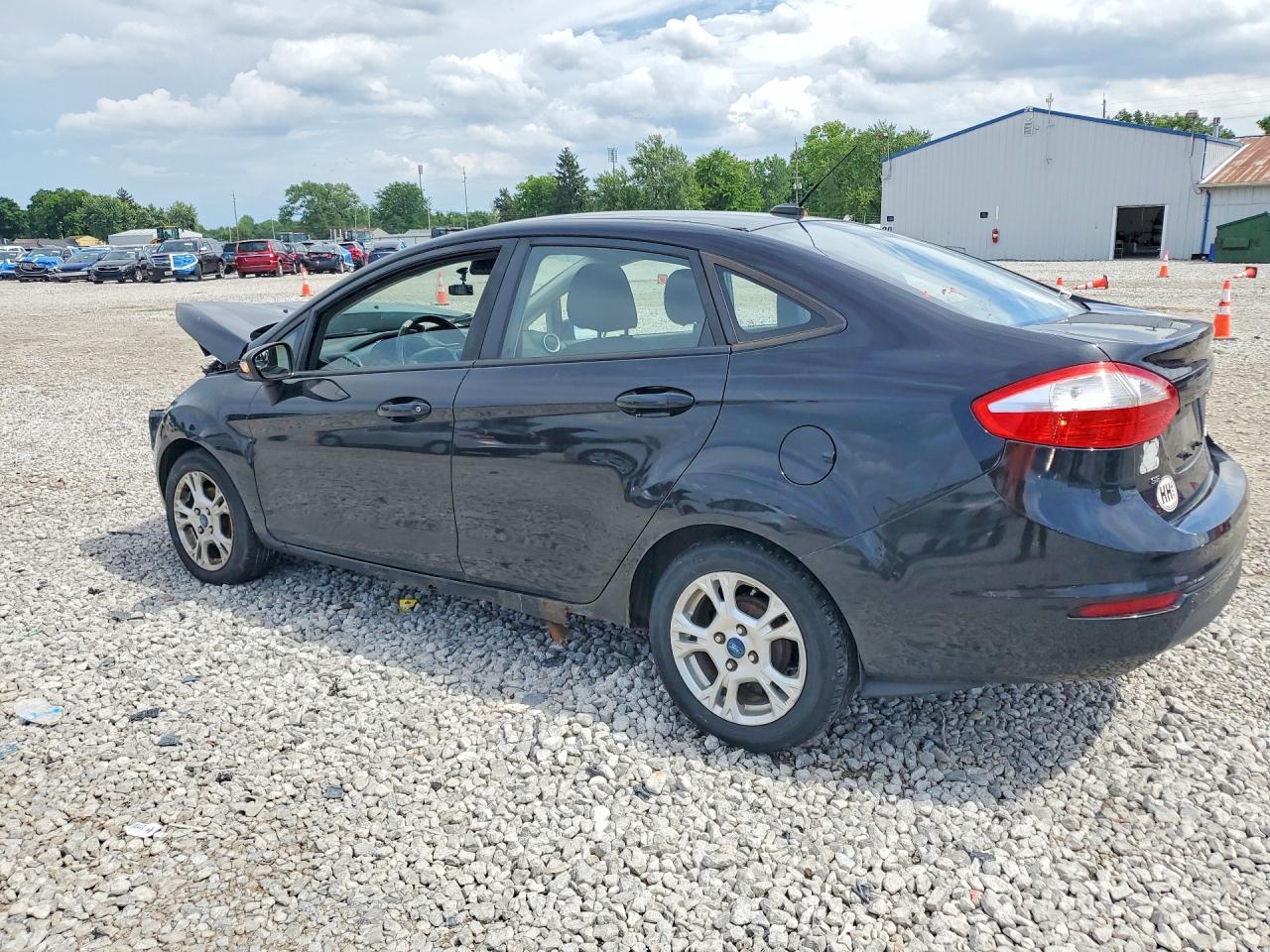 2014 Ford Fiesta Se Black vin: 3FADP4BJXEM145065