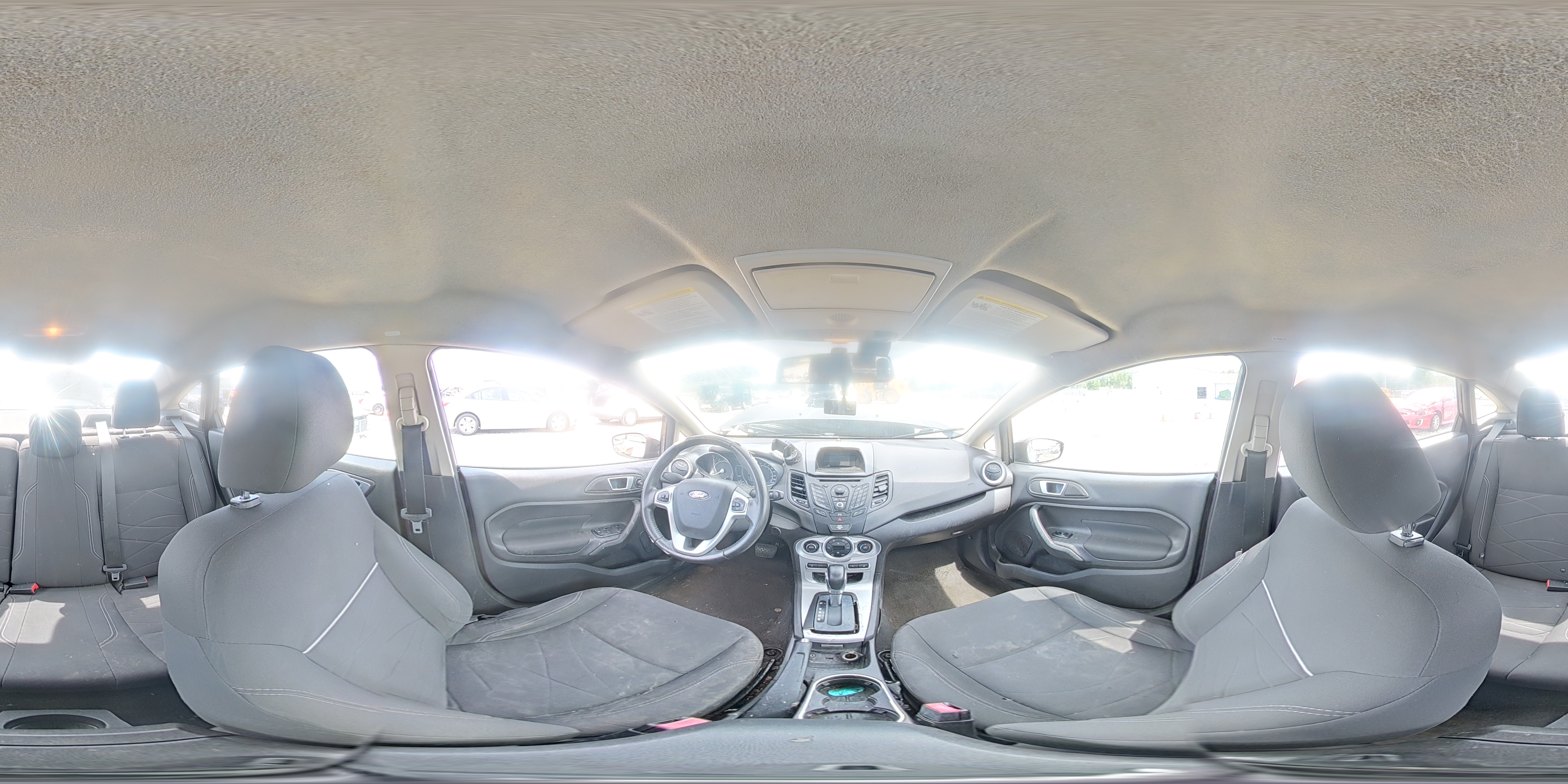 2014 Ford Fiesta Se Black vin: 3FADP4BJXEM145065