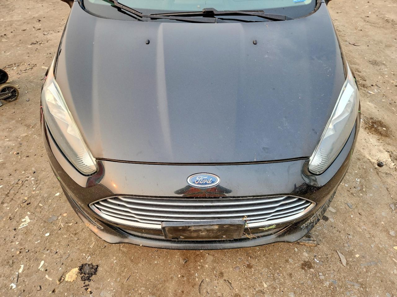 2014 Ford Fiesta Se Black vin: 3FADP4BJXEM170967