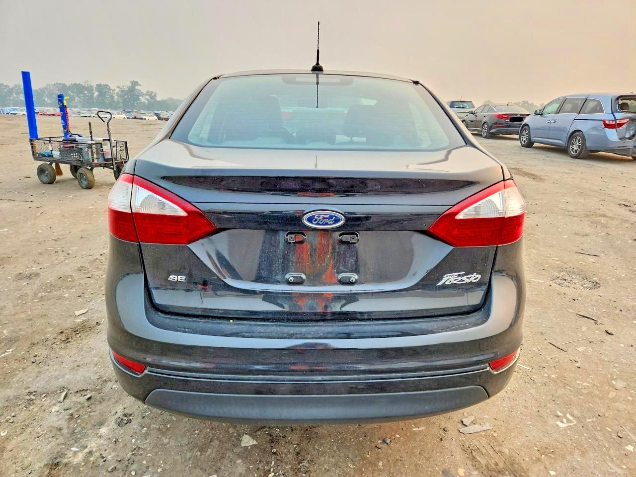 2014 Ford Fiesta Se Black vin: 3FADP4BJXEM170967