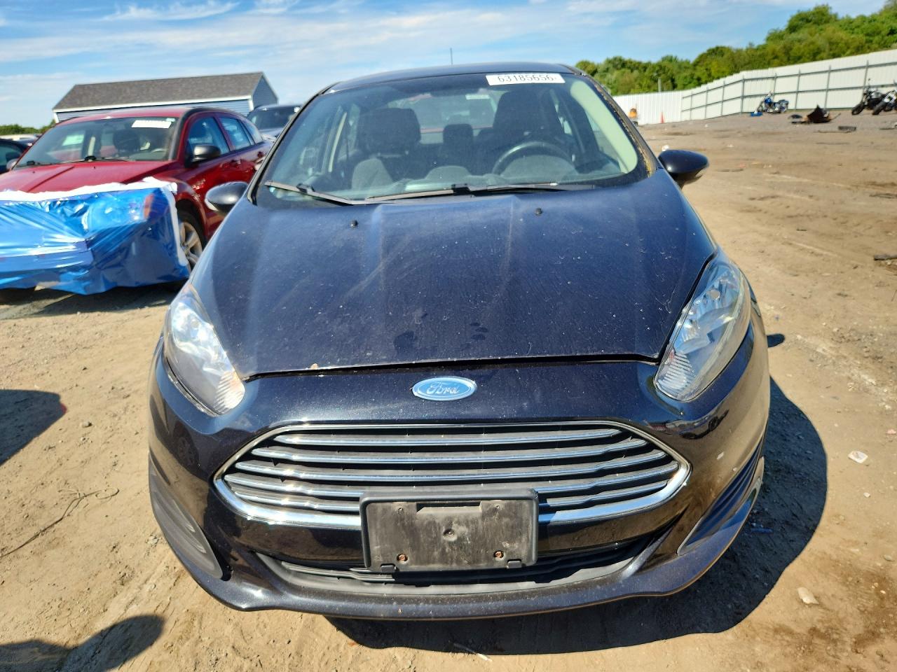 2014 Ford Fiesta Se Black vin: 3FADP4BJXEM185758