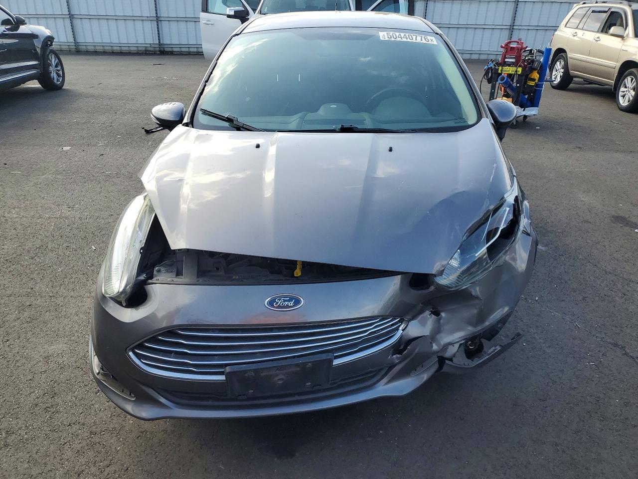 2014 Ford Fiesta Se Gray vin: 3FADP4BJXEM190233
