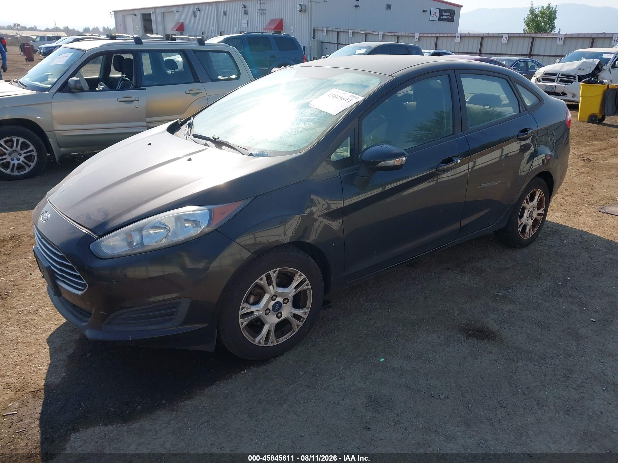 2014 Ford Fiesta Se Black vin: 3FADP4BJXEM190846
