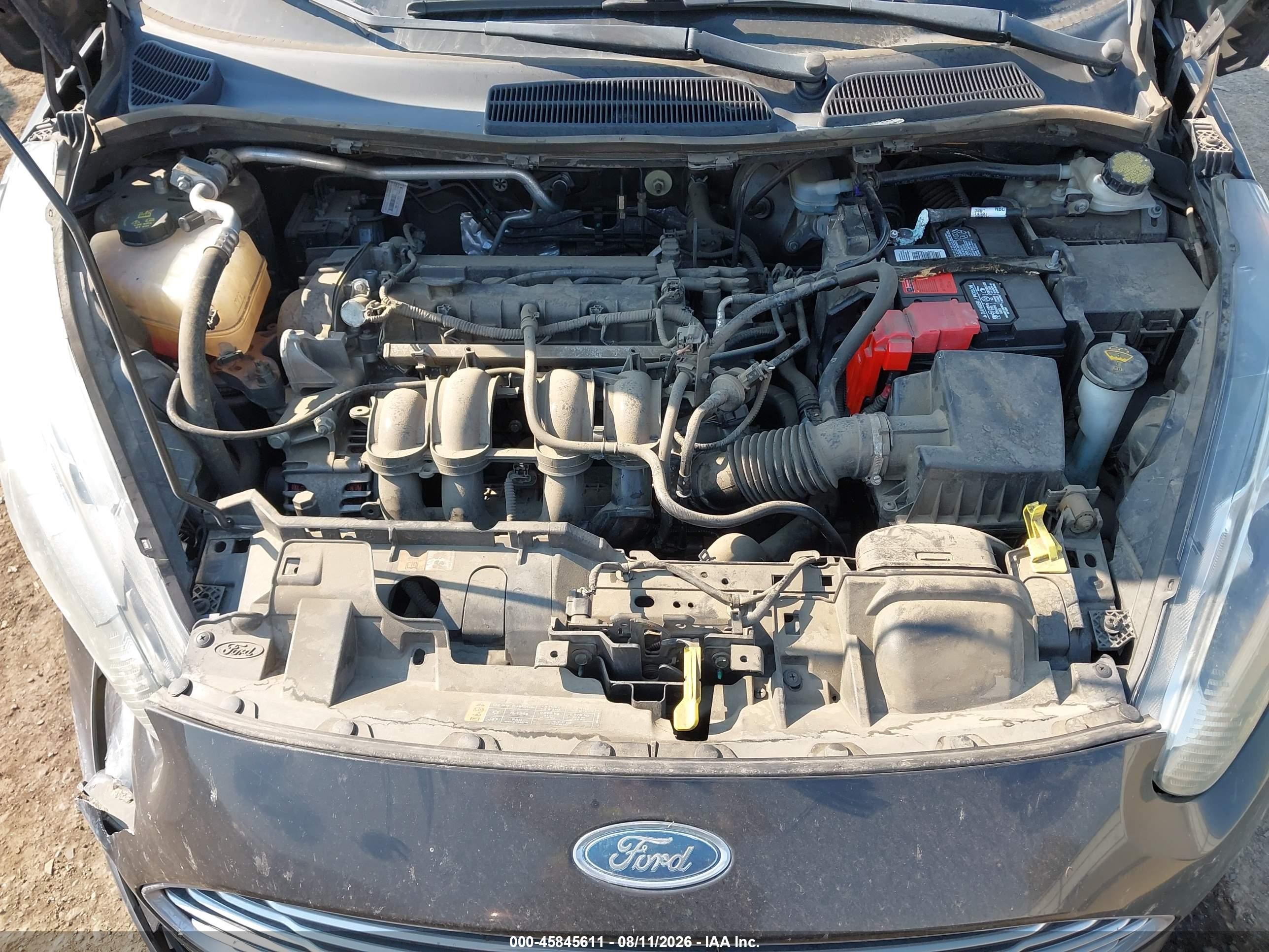 2014 Ford Fiesta Se Black vin: 3FADP4BJXEM190846