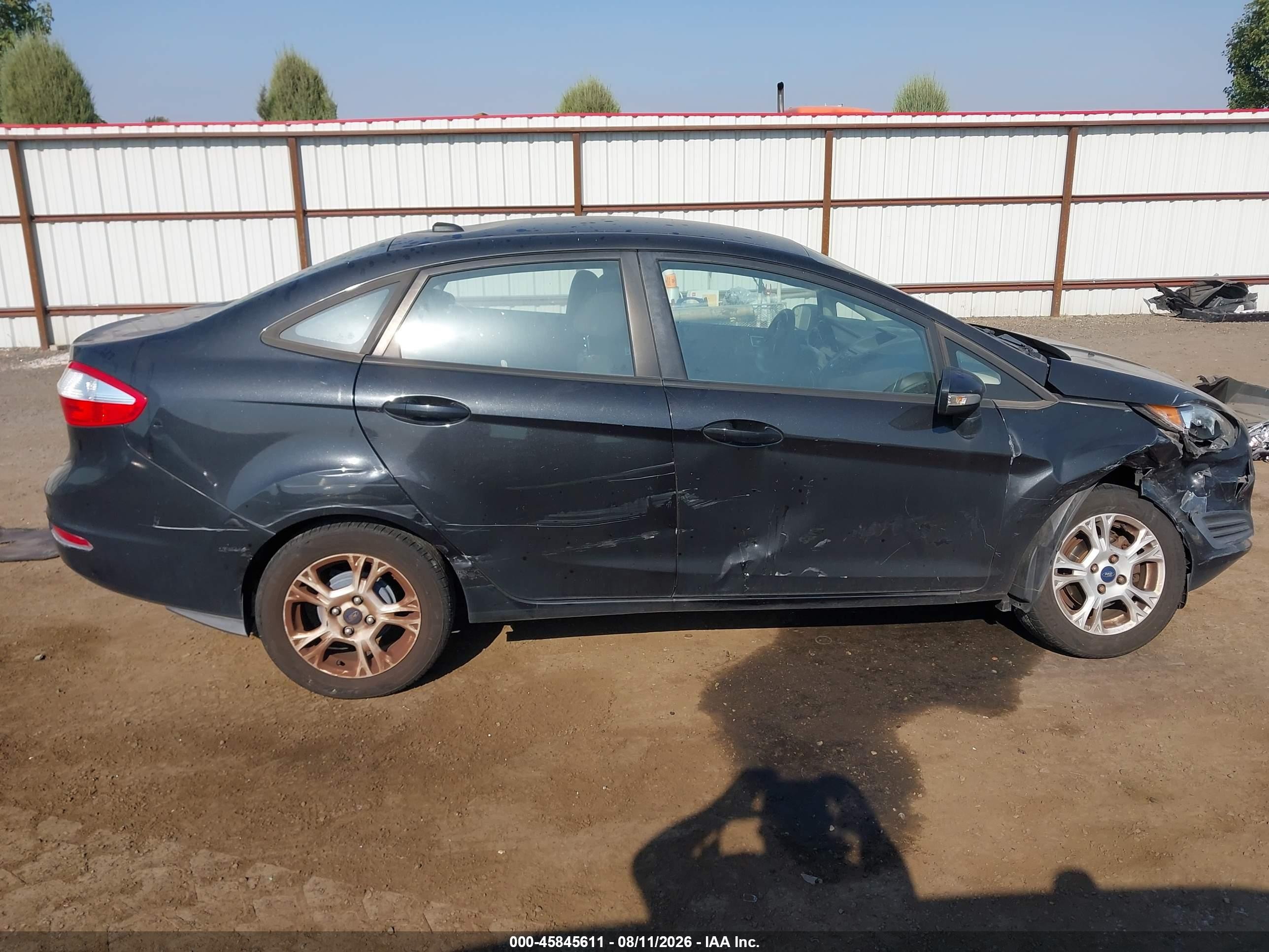 2014 Ford Fiesta Se Black vin: 3FADP4BJXEM190846