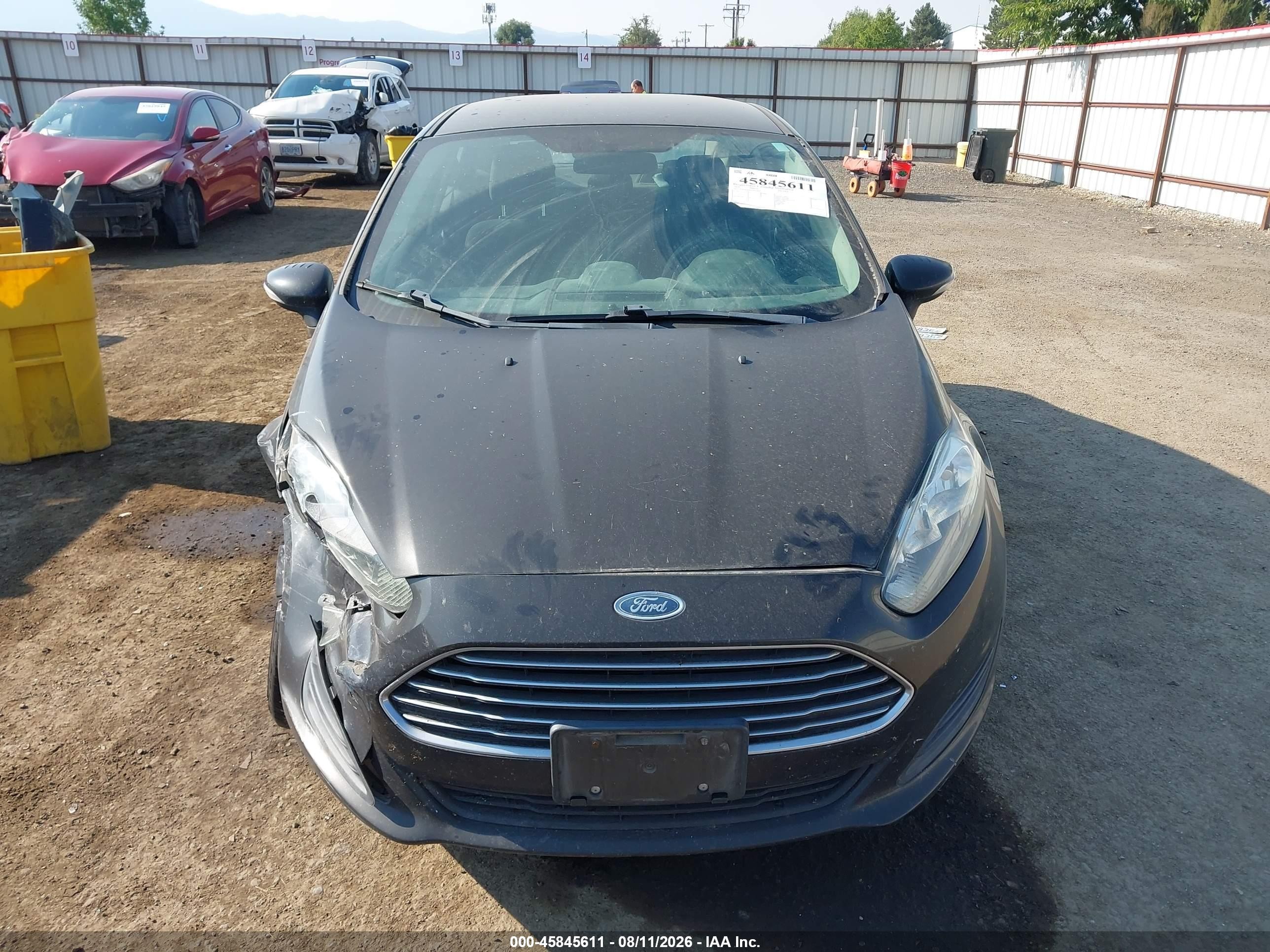 2014 Ford Fiesta Se Black vin: 3FADP4BJXEM190846
