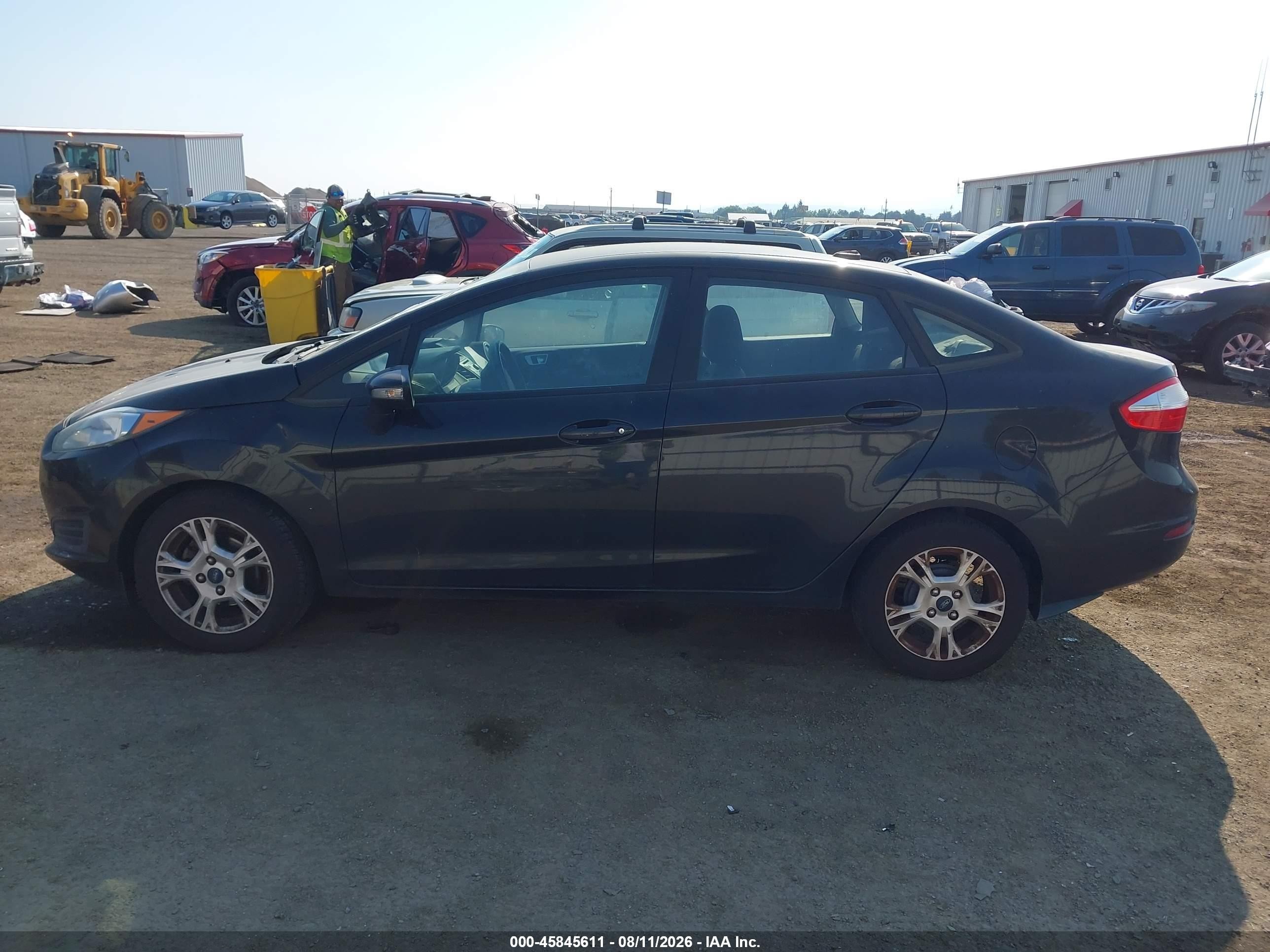 2014 Ford Fiesta Se Black vin: 3FADP4BJXEM190846