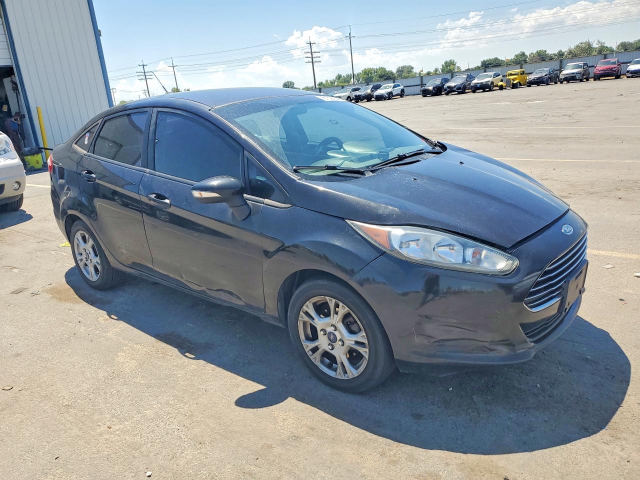 2014 Ford Fiesta Se Black vin: 3FADP4BJXEM221058