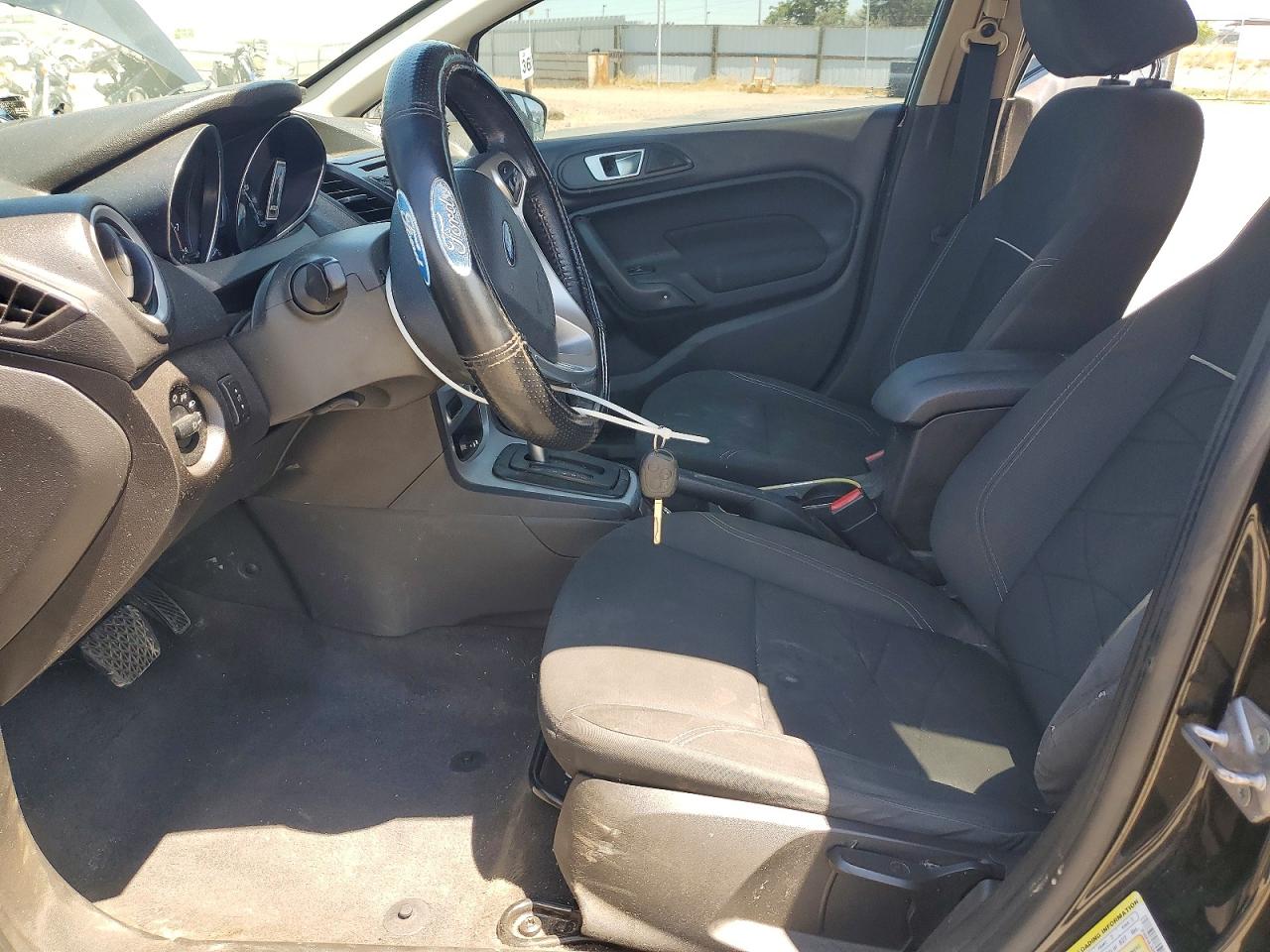2014 Ford Fiesta Se Black vin: 3FADP4BJXEM221058