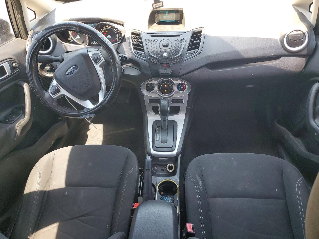 2014 Ford Fiesta Se Black vin: 3FADP4BJXEM221058