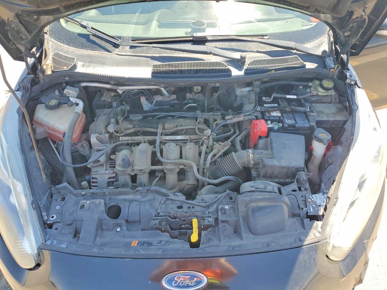 2014 Ford Fiesta Se Black vin: 3FADP4BJXEM221058