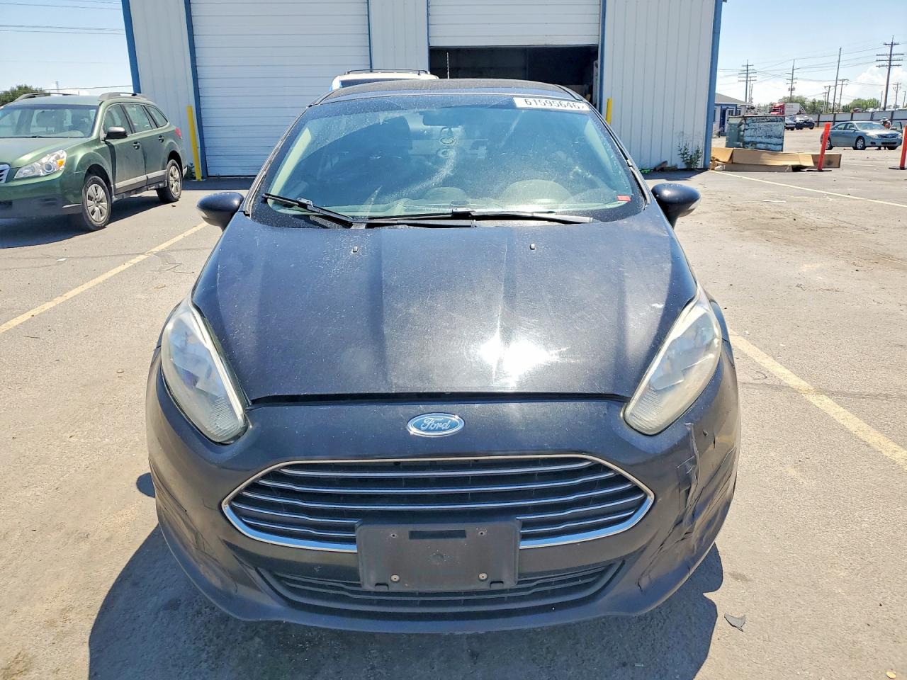 2014 Ford Fiesta Se Black vin: 3FADP4BJXEM221058