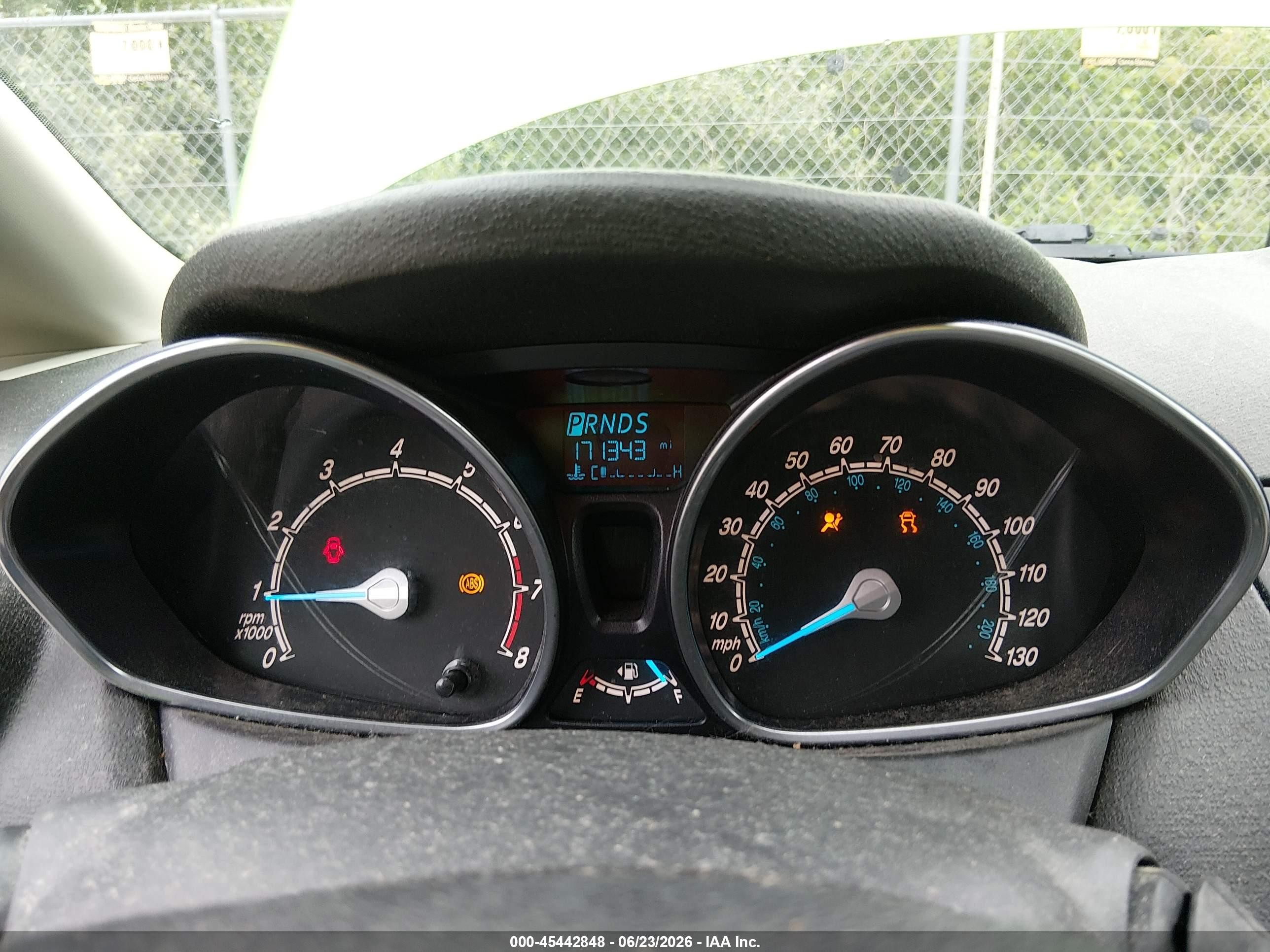 2014 Ford Fiesta Se Green vin: 3FADP4BJXEM232688