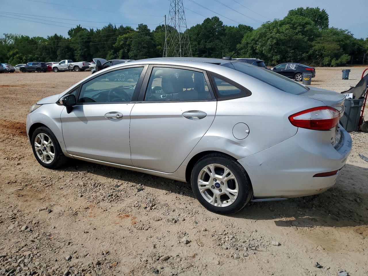 2014 Ford Fiesta Se Silver vin: 3FADP4BJXEM239558