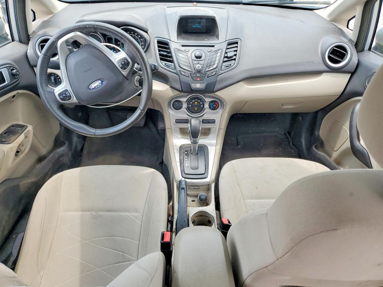 2014 Ford Fiesta Se Silver vin: 3FADP4BJXEM239558