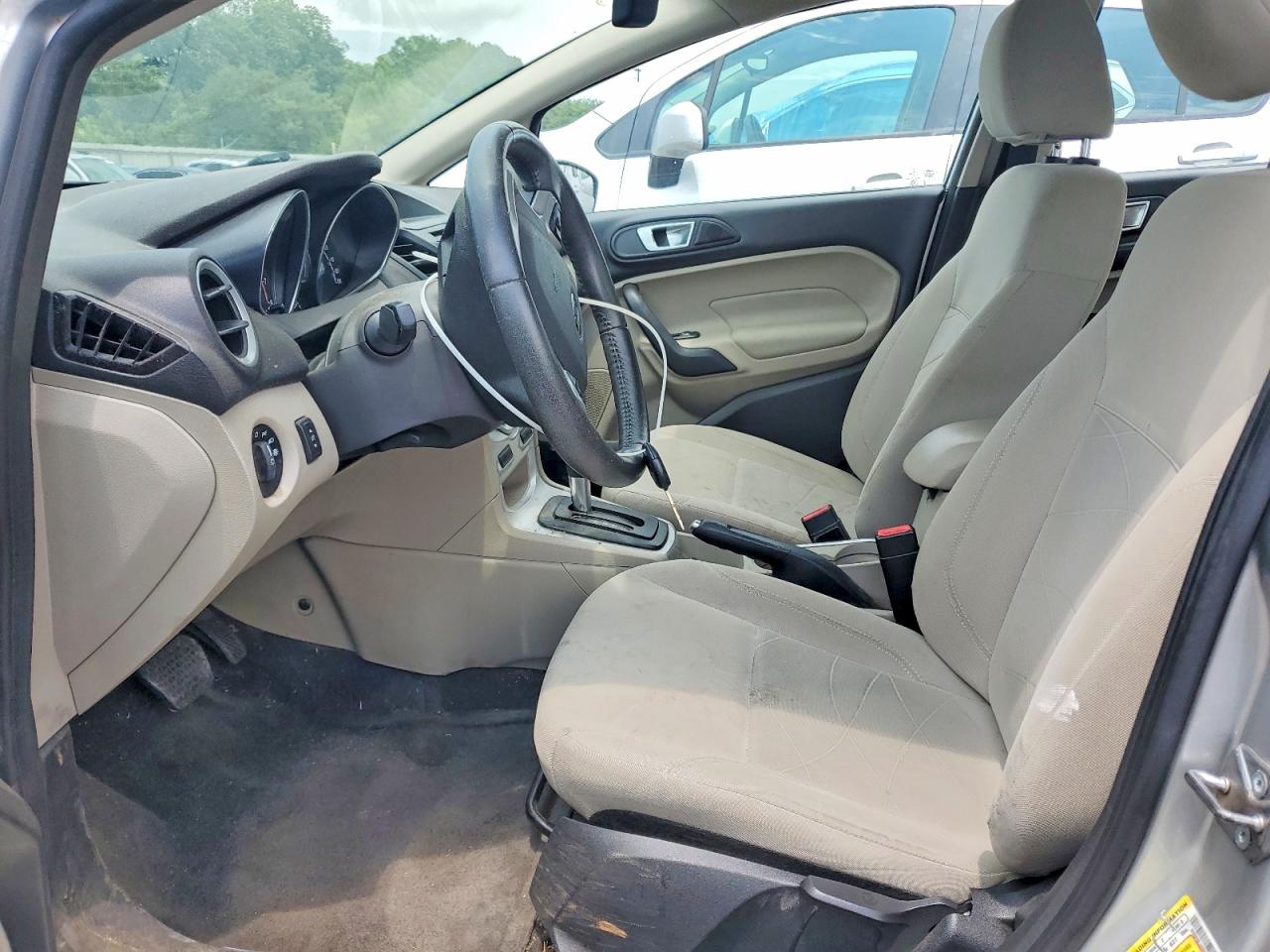 2014 Ford Fiesta Se Silver vin: 3FADP4BJXEM239558