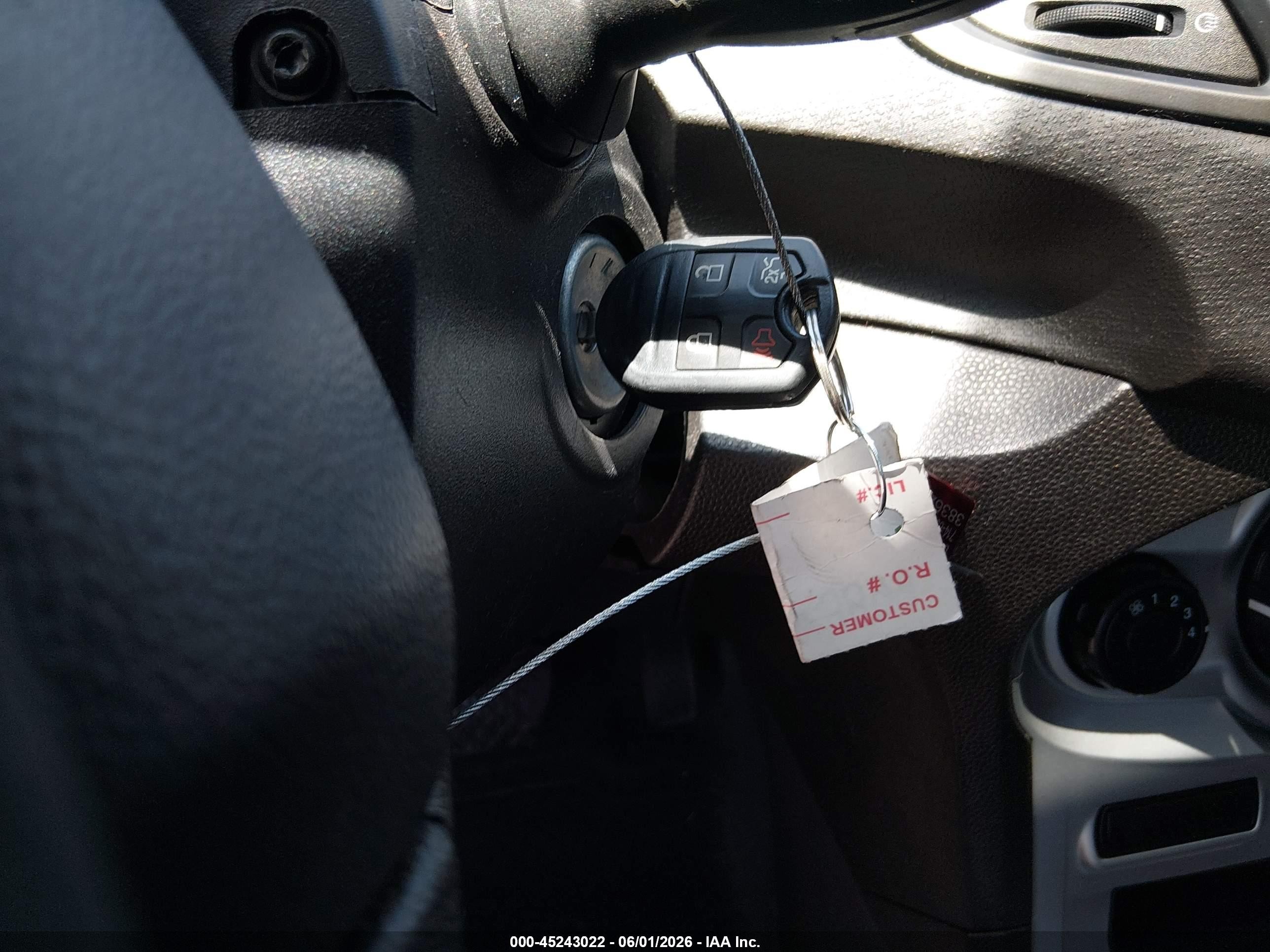 2015 Ford Fiesta Se Black vin: 3FADP4BJXFM101312