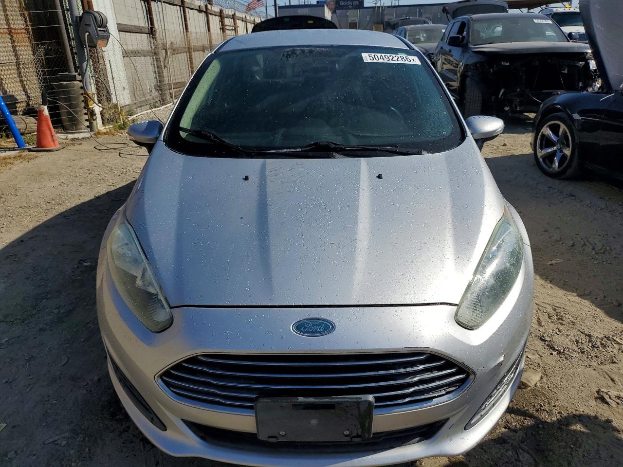 2015 Ford Fiesta Se Silver vin: 3FADP4BJXFM111712