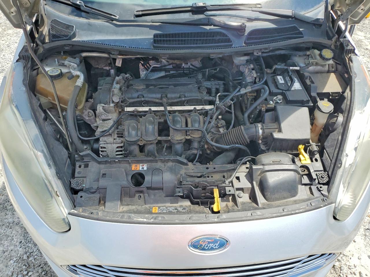 2015 Ford Fiesta Se Silver vin: 3FADP4BJXFM210594