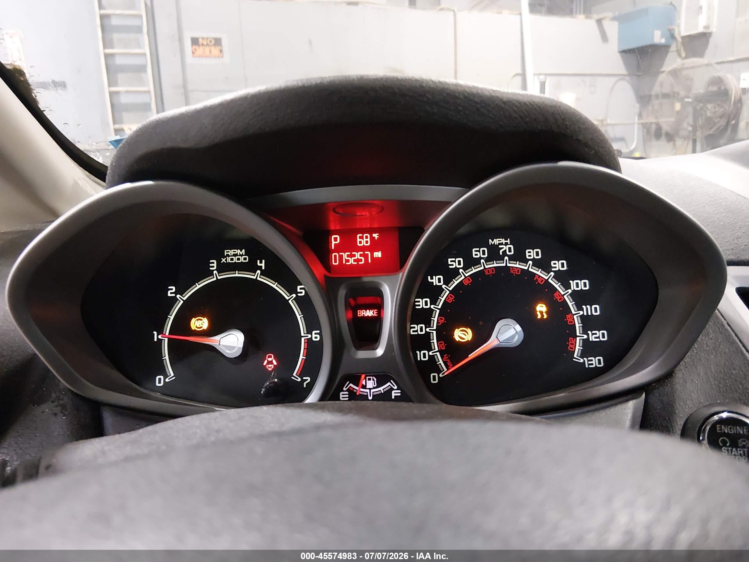 2011 Ford Fiesta Sel Red vin: 3FADP4CJ0BM107144