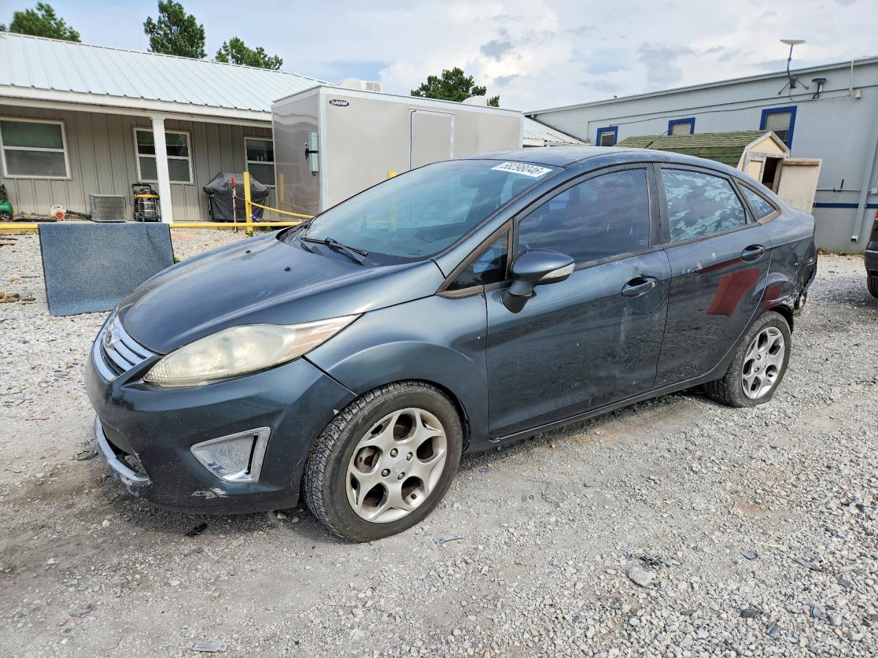 2011 Ford Fiesta Sel Gray vin: 3FADP4CJ0BM111808