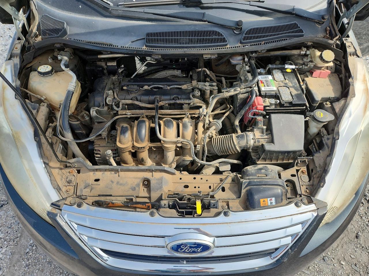 2011 Ford Fiesta Sel Gray vin: 3FADP4CJ0BM111808