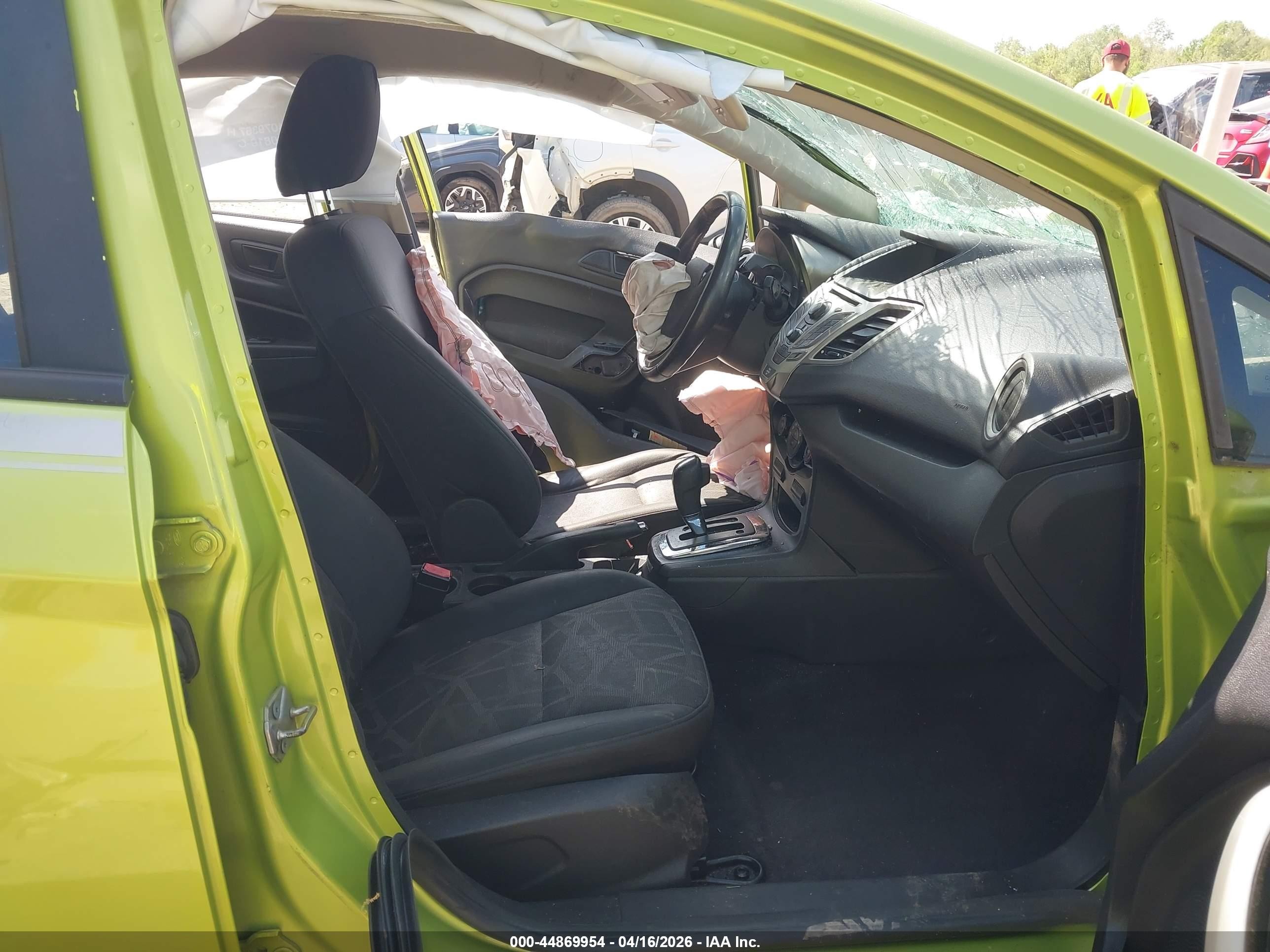 2011 Ford Fiesta Sel Green vin: 3FADP4CJ1BM224263