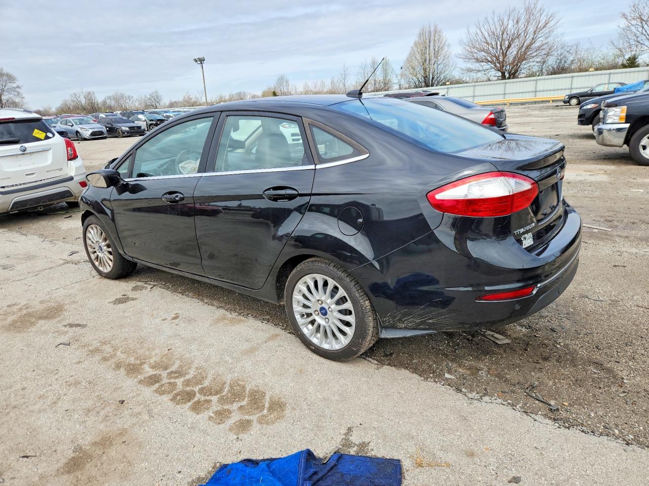 2015 Ford Fiesta Titanium Black vin: 3FADP4CJ1FM213768