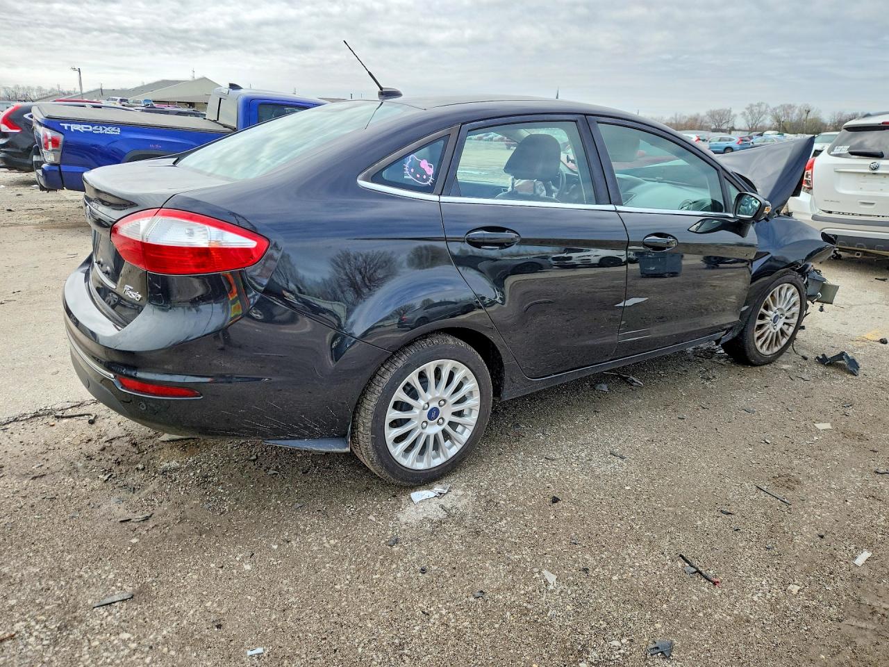2015 Ford Fiesta Titanium Black vin: 3FADP4CJ1FM213768