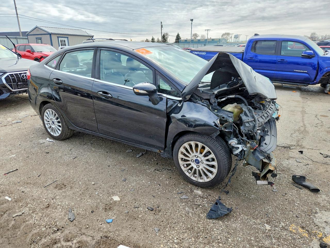 2015 Ford Fiesta Titanium Black vin: 3FADP4CJ1FM213768