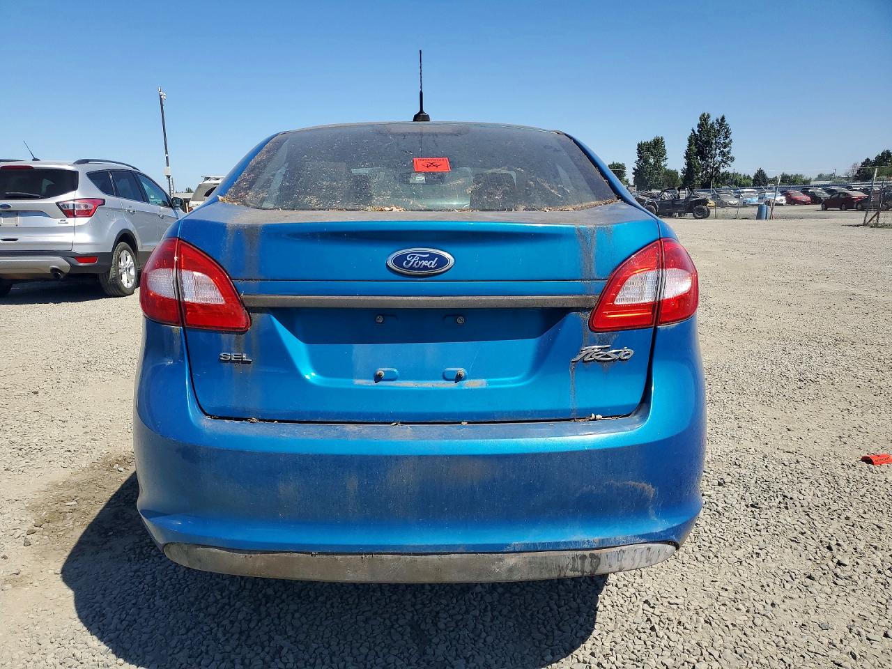 2012 Ford Fiesta Blue vin: 3FADP4CJ2CM112170