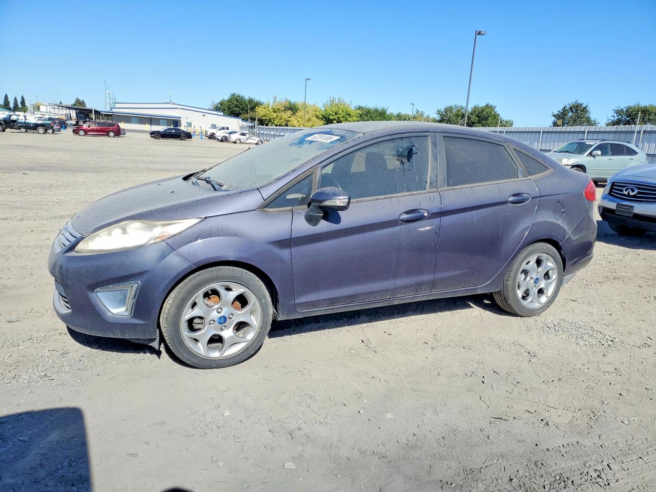 2012 Ford Fiesta Sel Purple vin: 3FADP4CJ2CM159358