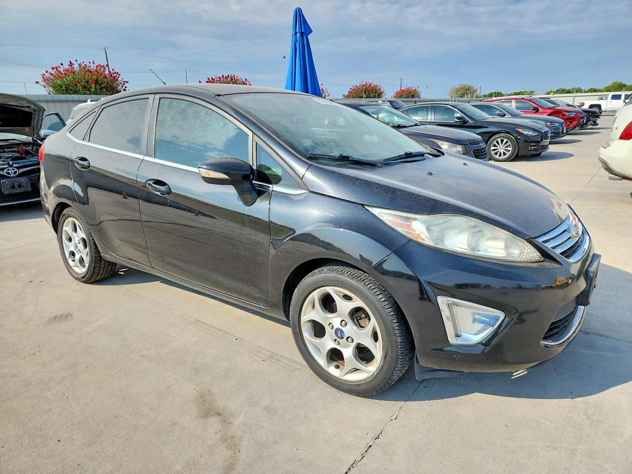 2011 Ford Fiesta Sel Black vin: 3FADP4CJ3BM145273