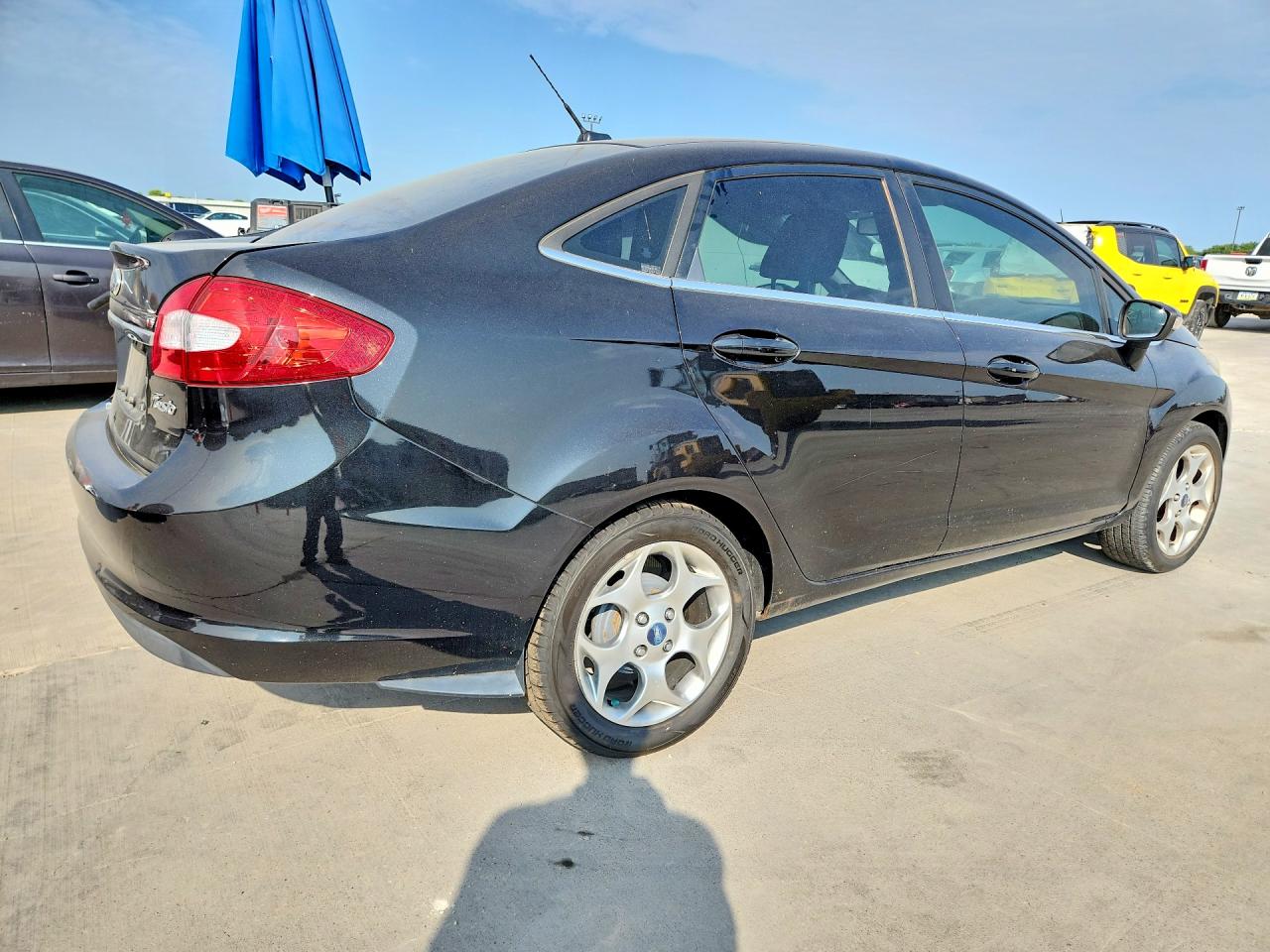 2011 Ford Fiesta Sel Black vin: 3FADP4CJ3BM145273