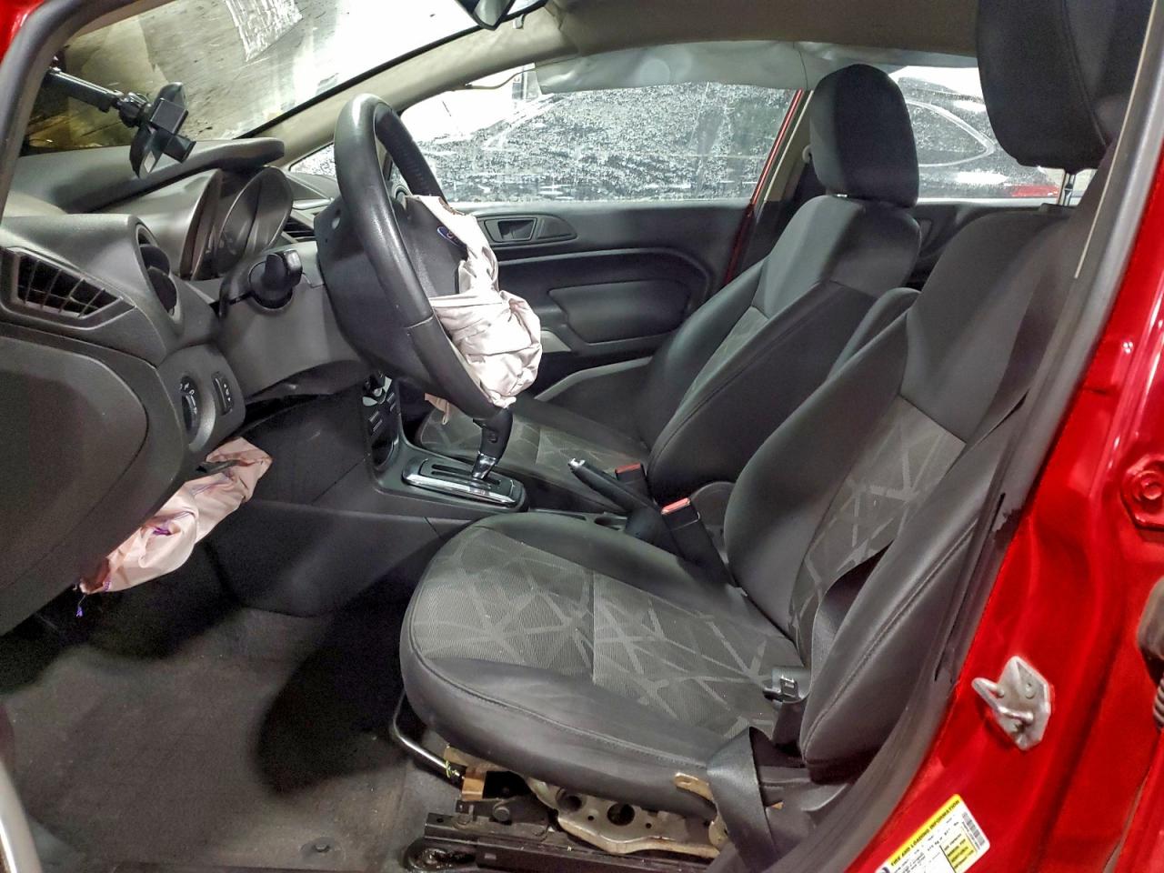 2012 Ford Fiesta Sel Red vin: 3FADP4CJ3CM106958