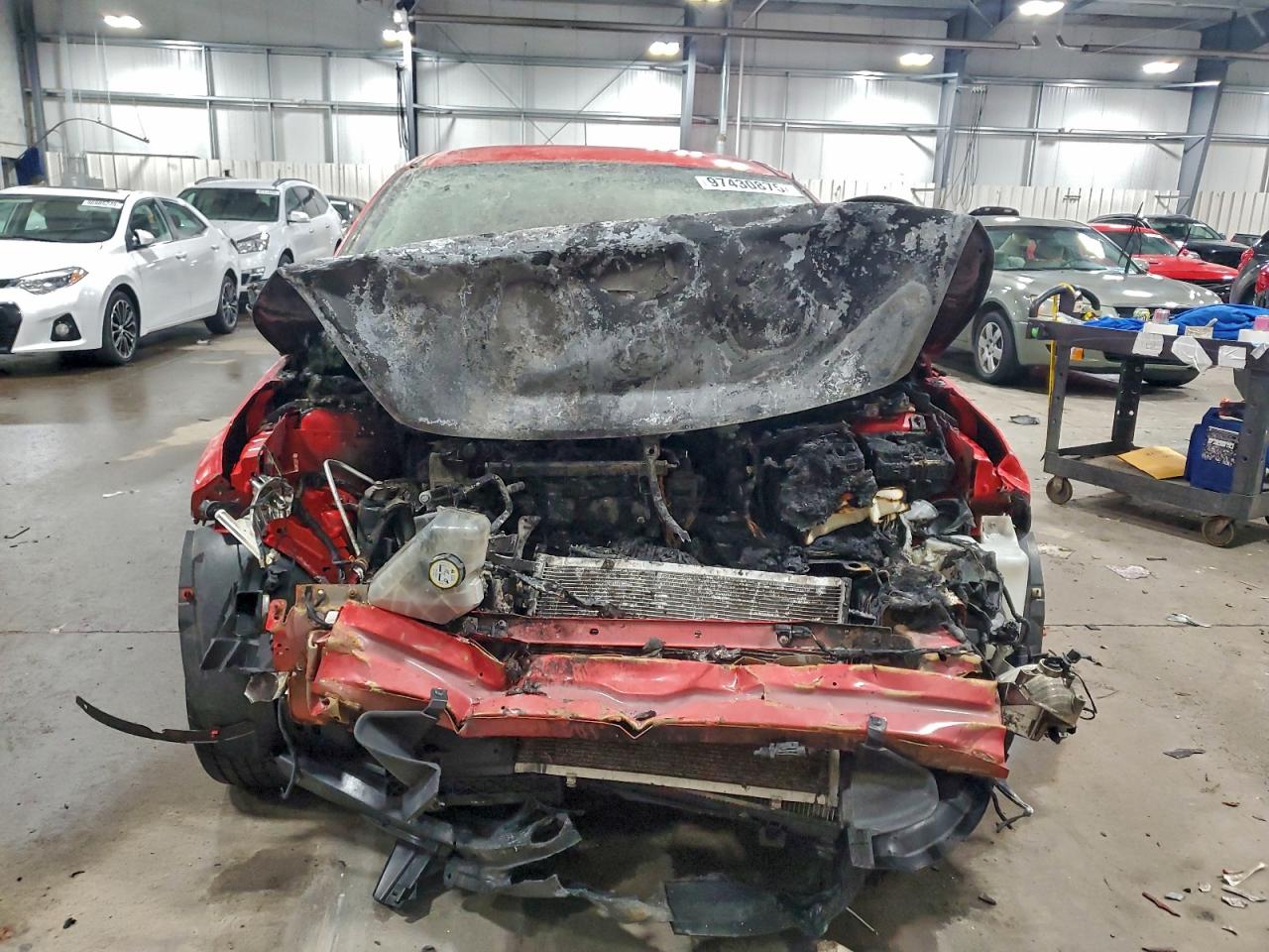 2012 Ford Fiesta Sel Red vin: 3FADP4CJ3CM106958