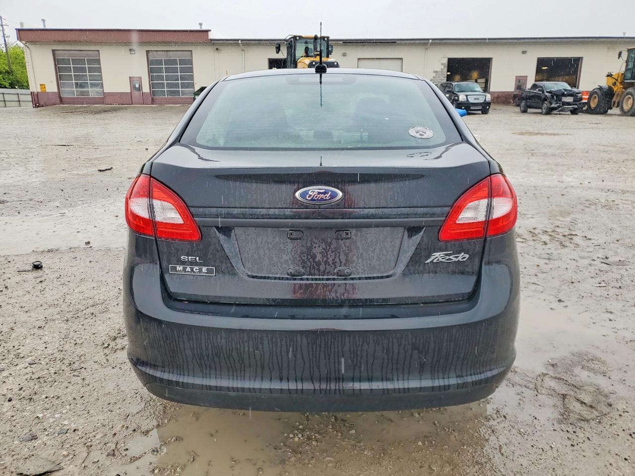 2012 Ford Fiesta Sel Black vin: 3FADP4CJ3CM208289