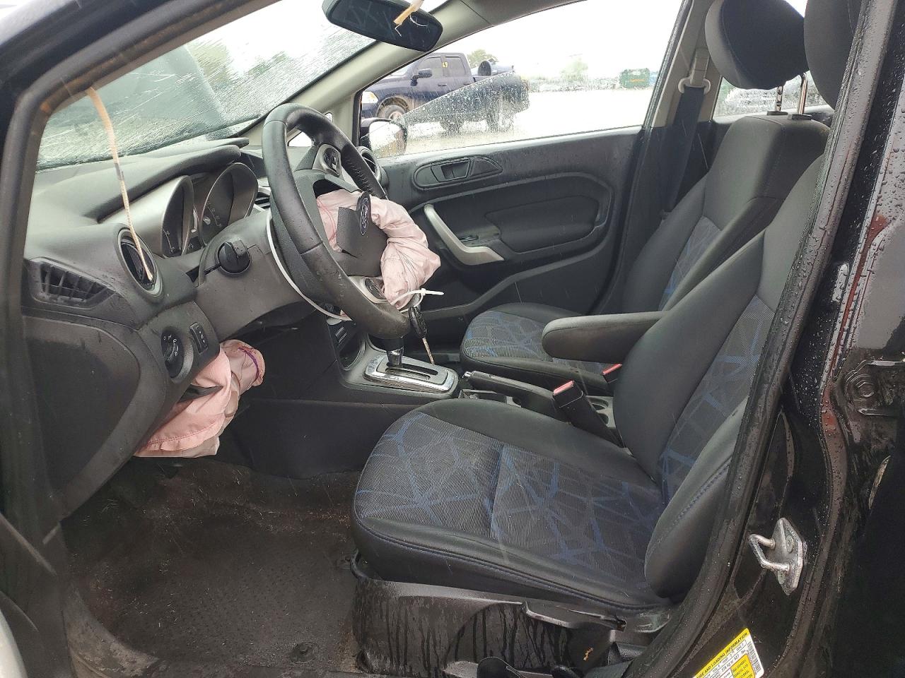 2012 Ford Fiesta Sel Black vin: 3FADP4CJ3CM208289