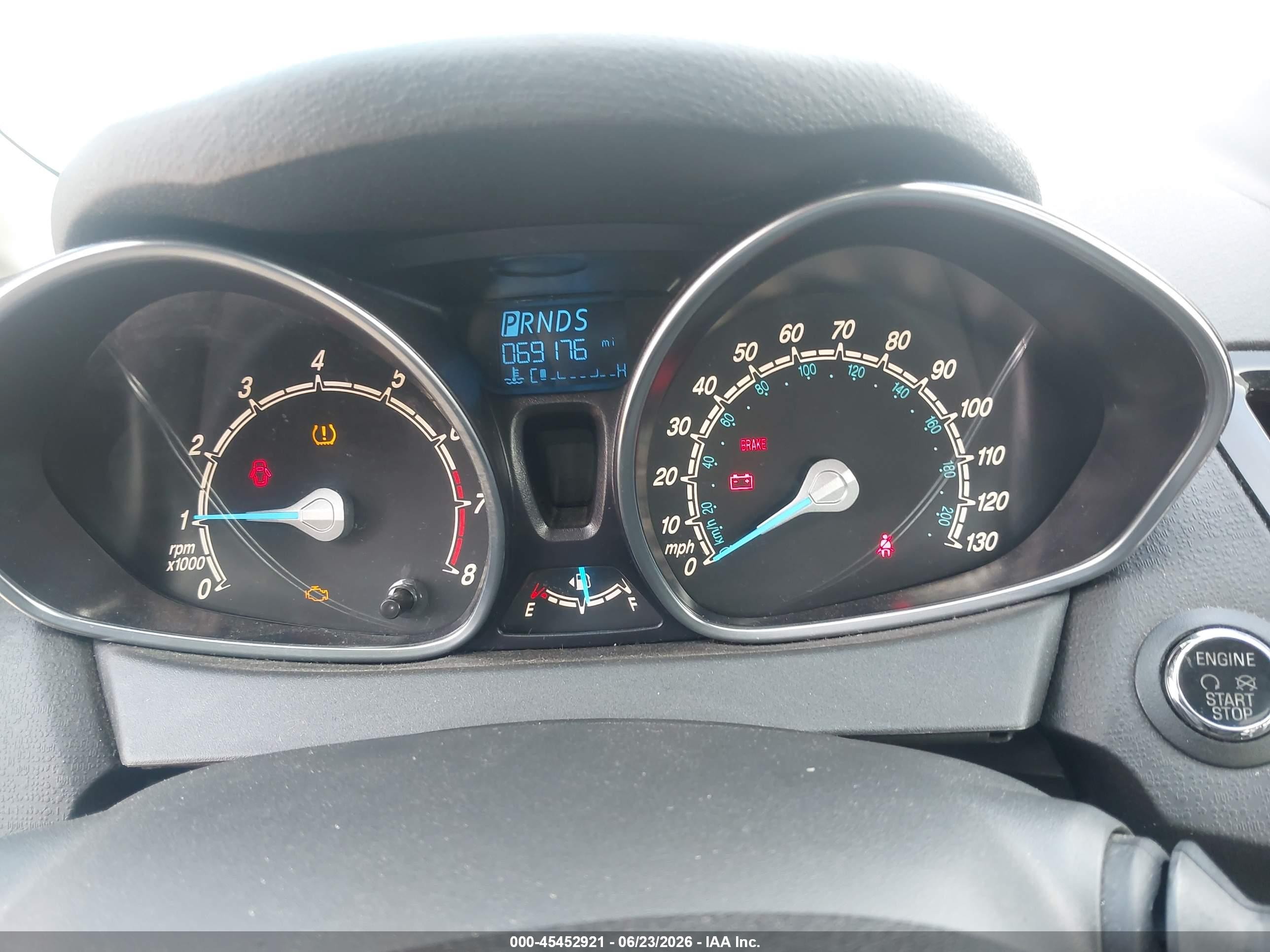 2014 Ford Fiesta Titanium Black vin: 3FADP4CJ3EM190413