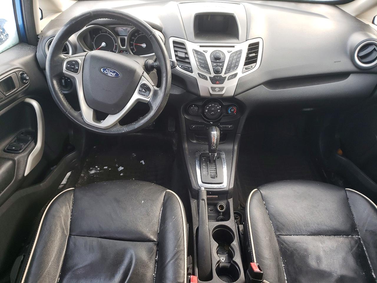 2011 Ford Fiesta Sel Blue vin: 3FADP4CJ4BM120575