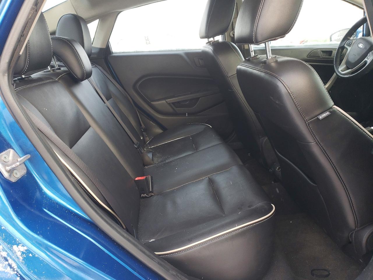 2011 Ford Fiesta Sel Blue vin: 3FADP4CJ4BM120575