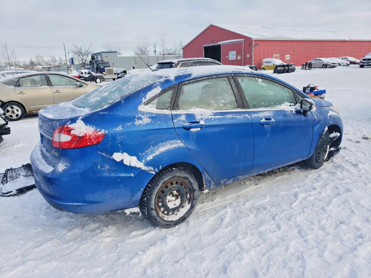 2011 Ford Fiesta Sel Blue vin: 3FADP4CJ4BM120575